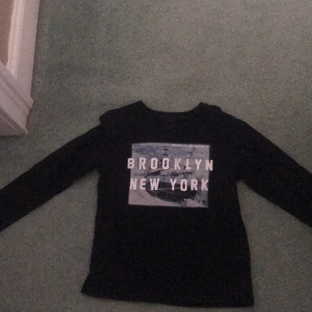 Boys Navy Tee.
